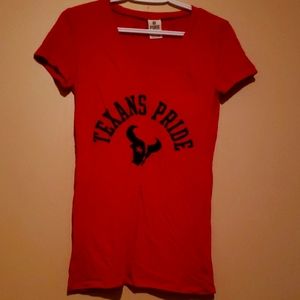 Love pink Texas pride tshirt